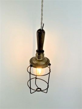 Lampe baladeuse rabane de fabrication française réalisée à Lyon